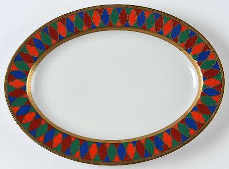Karsavina 14" Oval Serving Platter