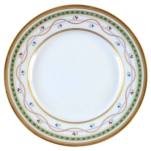 Luxembourg Green Bread & Butter Plate