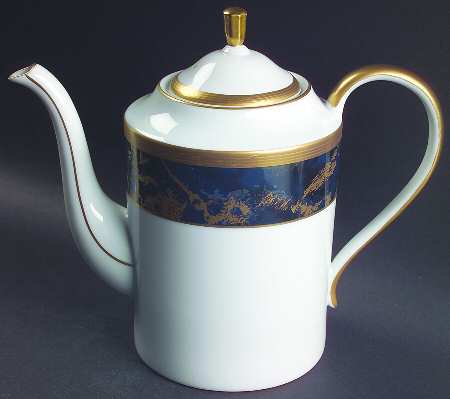Pavilion Lapis Lazuli Coffee Pot & Lid