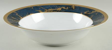 Pavilion Lapis Lazuli 10" Round Vegetable Bowl