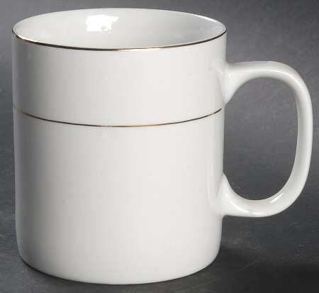Classic Gold (Coupe, Gold Trim&Rings) Mug