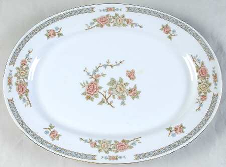 Serenade 14" Oval Serving Platter