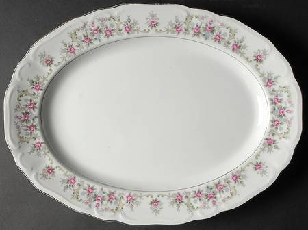 Marianna 14" Oval Serving Platter