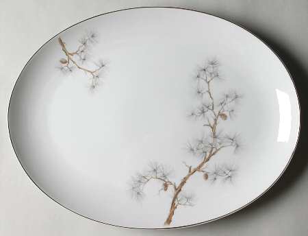 Pinedale 14" Oval Serving Platter