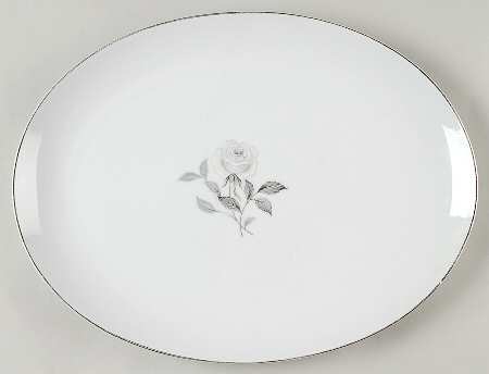 Solitude 14" Oval Serving Platter