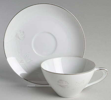 Remembrance Flat Cup & Saucer Set