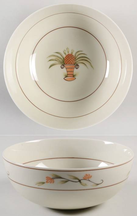 Pineapple 7" Round Vegetable Bowl