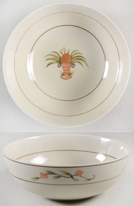 Pineapple 10" Round Vegetable Bowl