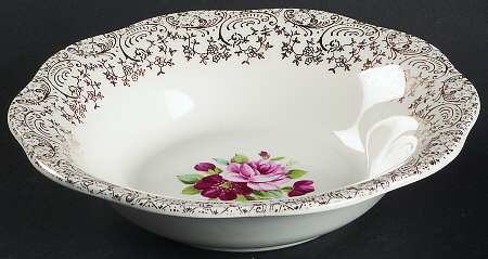 Aristocrat (Scalloped Edge, Fluted Rim) Coupe Cereal Bowl
