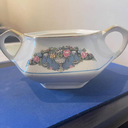Maytime Sugar Bowl No Lid