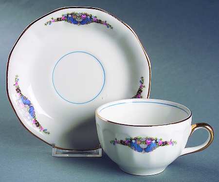 Maytime Flat Cup & Saucer Set