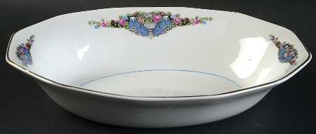 Maytime 9" Oval Vegetable Bowl