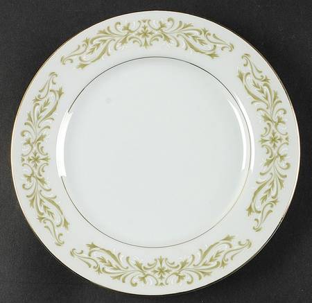 Allegro Green Salad Plate