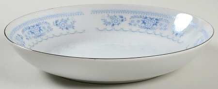 Blue Contessa Coupe Soup Bowl