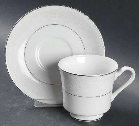 Coronation Footed Cup & Saucer Set