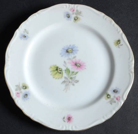 Daisy Bread & Butter Plate