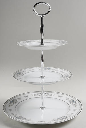 Diane 13 7/8"-14 1/4" 3-Tiered Serving Tray(DP,SP,BB) HC