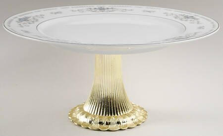 Diane Cake Stand with 4"-5" Metal Pedestal  Hc