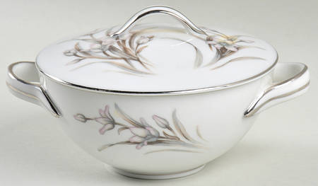 Eleanor Sugar Bowl & Lid by Fine China of Japan