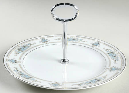 Elington Round Serving Plate with Center Handle (Dp) Hc