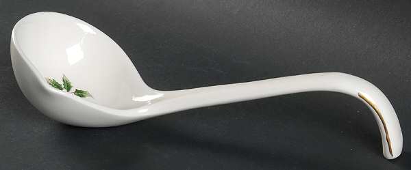Holly Holiday Tureen Ladle