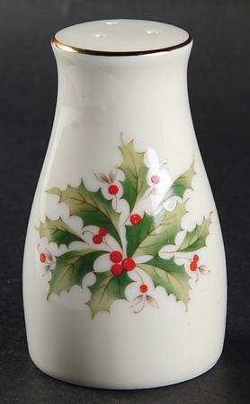 Holly Holiday Salt Shaker