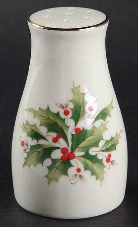 Holly Holiday Pepper Shaker