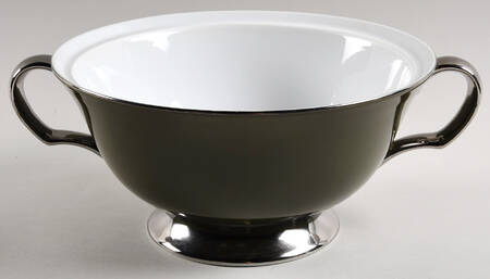 Forest Damask Round Vegetable No Lid