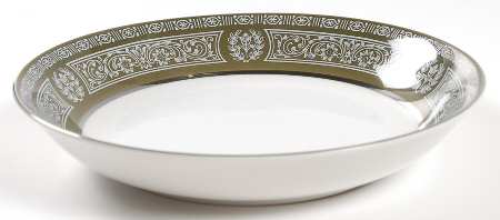 Forest Damask Coupe Soup Bowl
