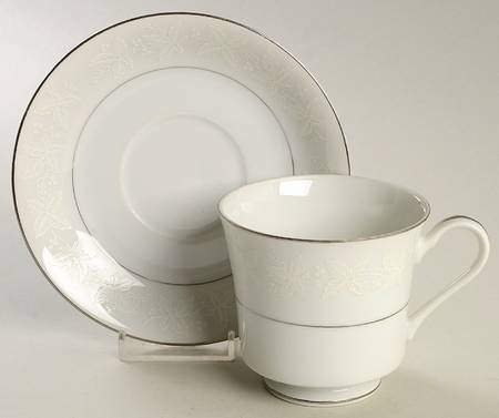 Huntington Footed Cup & Saucer Set