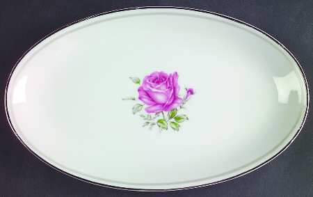 Imperial Rose Relish/Gravy Underplate