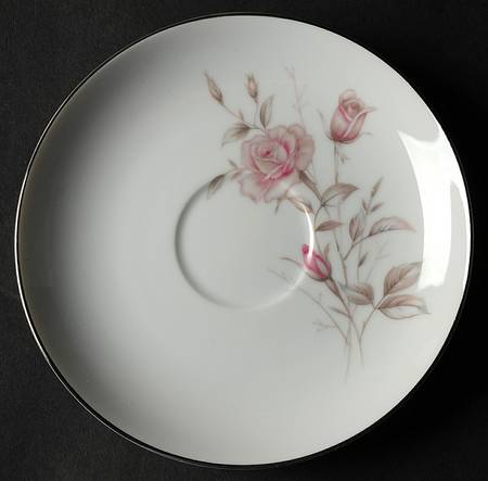 Laura (Platinum Trim) Saucer
