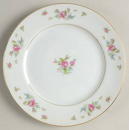 Petite Rose Salad Plate