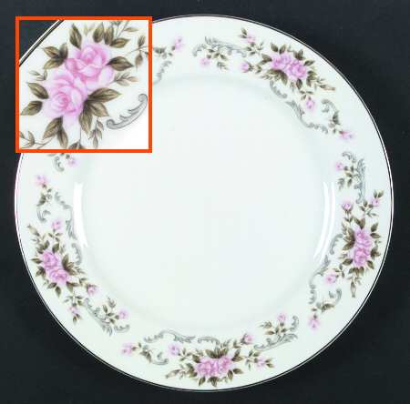 Pink Rose by Fine China of Japan