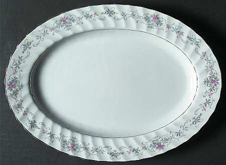 Priscilla 12" Oval Serving Platter