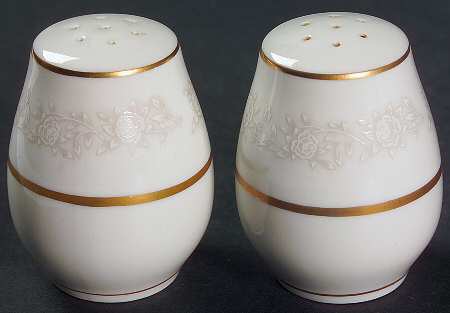 Queens Brocade Salt & Pepper Set