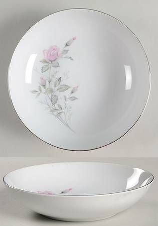 Romance Rose 9" Round Vegetable Bowl