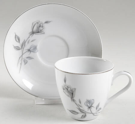Rosay Flat Cup & Saucer Set