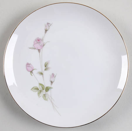 Rose Spray Salad Plate