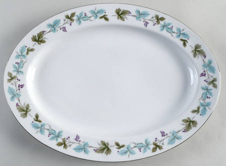 Vintage 14" Oval Serving Platter