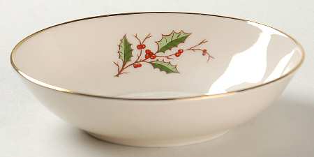 Christmas (Coupe) Fruit/Dessert (Sauce) Bowl