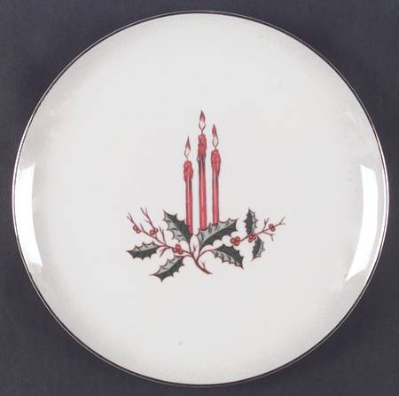 Christmas (Coupe) Dinner Plate