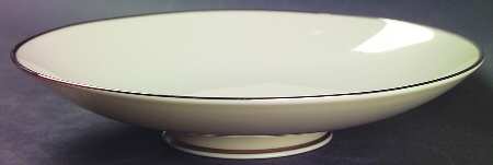 Classic Dignity Platinum Round Compote (Height X Width)