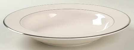 Classic Dignity Platinum Large Rim Soup Bowl