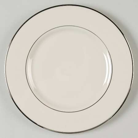 Classic Dignity Platinum Salad Plate