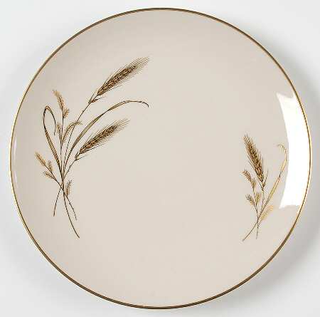 Golden Harvest Salad Plate