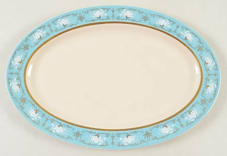 Kenwood Castle Blue 13" Oval Serving Platter