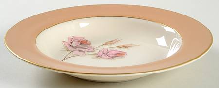 Mission Rose Rim Soup Bowl