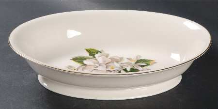 Remembrance 10" Oval Vegetable Bowl