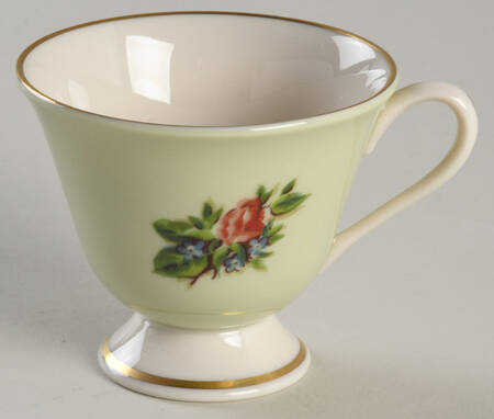 Romance Rose Footed Demitasse Cup